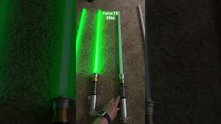 9 Luke Skywalker Lightsabers 🤯 [upl. by Eiroc]