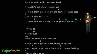 Waylon Wyatt  O D  lyrics chords [upl. by Nalyac404]