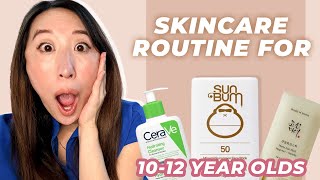 Skincare Routine for 10 to 12 Year Olds  Dr Joyce Dermatologist [upl. by Klenk]