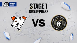 VirtusPro vs WYLDE  Europe League Stage 1  Day 9  2024 [upl. by Hellene882]