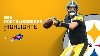 2021 Highlights Ben Roethlisbergers Best Plays from Week 1  Pittsburgh Steelers [upl. by Fransisco]