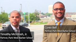 Park West Barber School Does Greensboro [upl. by Nauqit]