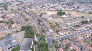 rimrose valley litherland fire damage bebop drone footage [upl. by Ariom]