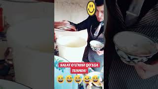 Salat ogrisi qolga tushdi🤣🤣🤣🤣🤣 [upl. by Bakeman85]