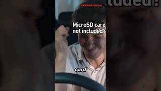 Bought a dash cam but MicroSD card not included thinkwaredashcam thinkware arc dashcam [upl. by Ahsinroc]