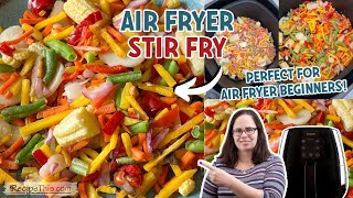 Air Fryer Stir Fry so simple and easy to mix and match [upl. by Sioled]