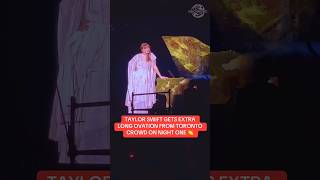 Toronto N1 live Taylor Swift gets extra long ovation vlog share like livetaylorswiftyt shorts [upl. by Felt]