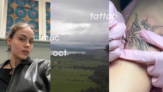 oct in muc  germany tattoo thrifting and neuschwanstein castle [upl. by Inail900]