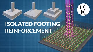 Typical Reinforcement in Isolated Footing [upl. by Barbey295]