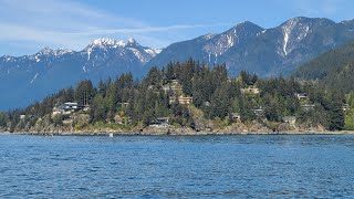 Point Adkins to Gambier Island [upl. by Elocan]