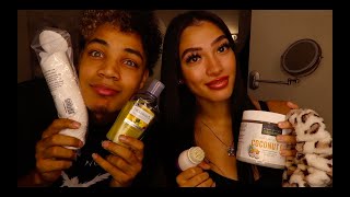 Couples Nightly Skin Care Routine [upl. by Lidah116]