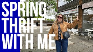 Thrift With Me For Spring Trends 2024  Spring Thrifting [upl. by Nohsyar295]