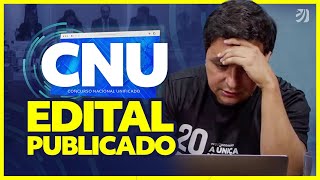 Concurso Nacional Unificado CNU EDITAL PUBLICADO Vagas de Nível Médio Salários de até R 23 mil [upl. by Ades]