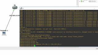 Configuration basique dun routeur cisco sous GNS3 [upl. by Sturges]