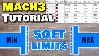 Tutorial Mach3  Soft Limits [upl. by Sesmar]