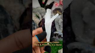 Beautiful Scolecite Healing Cluster  40g  Calming amp Spiritual Growth [upl. by Leodora426]