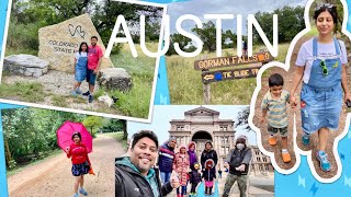 Austin  Short trip  Texas Capitol  Colorado Bend State Park  Gorman Falls Austin ভ্রমণ [upl. by Areid152]