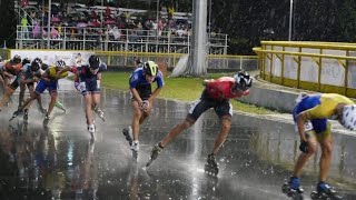 JUNIOR MEN 15kmelimination FINAL  Mundial Patinaje Ibague [upl. by Nrehtak]