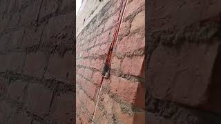 Council wall cutting electrician wiring [upl. by Dijam]