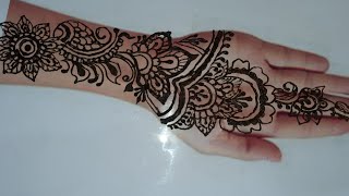 mehendi designbridal mehendimehendi design at home mehndi design full hand viralvideo [upl. by Adnav]