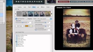 Retrographer  Create Vintage Photography Effects in Photoshop Lightroom Aperture and iPhoto [upl. by Aryas]