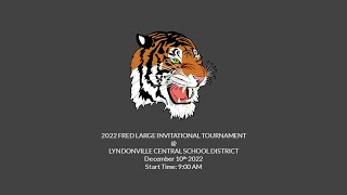 2022 Lyndonville Fred Large Tournament  Mat 1 [upl. by Urion915]