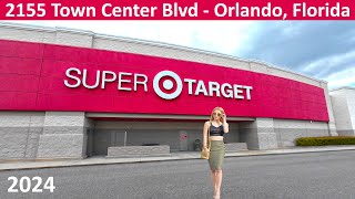 Target  Super Target at 2155 Town Center Blvd in Orlando Florida  Shopping Store 1790 [upl. by Ynohtna]