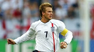 David Beckham all England Goals [upl. by Fidel]