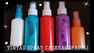 TINTAS SPRAY CASERAS FACIL [upl. by Ahsii]