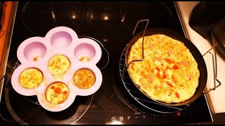 Omelette en mode STEAM avec autocuiseur Instant Pot et Ninja Foodi Max [upl. by Lenahc]