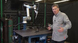 LANCER™ COBOT Collaborative Robot  Tack Welding Function [upl. by Aerdna]