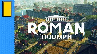 Rome Away From Rome  Roman Triumph Survival City Builder  Demo [upl. by Yeloc]