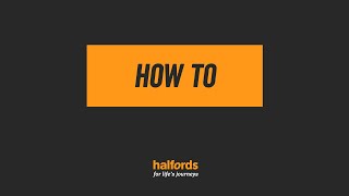 How to Use Your Carrera Impel Ebike  Halfords UK [upl. by Miller]