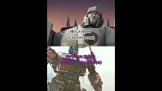 Optimus Prime ROTB vs Megatron Earthspark transformers optimusprime megatron edits [upl. by Brandise]