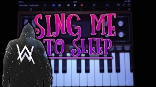 Alan Walker  Sing Me To Sleep GARAGEBAND TUTORIAL [upl. by Radnaxela]