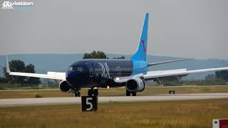 Araxos Airport  TUI Blue Boeing 737800 [upl. by Qirat654]