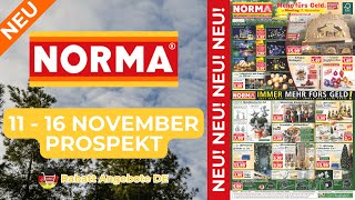 NORMA Prospekte der Woche  Rabatt Angebote DE  11 November  16 November Prospekt [upl. by Sugna]