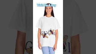 GUCCIInspired Style New TShirt Design Now on Printify 🌟👕 shorts shortvideo [upl. by Damas643]