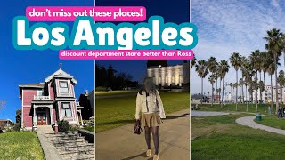 Los Angeles Vlog  Best Discount Department Store in US  Venice Beach  The Charmed House [upl. by Napier]