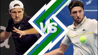 Lucas Pouille vs Arthur Rinderknech  LILLE 2024 [upl. by Ainniz792]