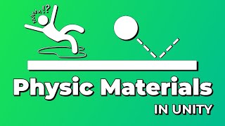 How to Create Bouncy Balls Icy Surfaces and More using 2D Physics Materials in Unity [upl. by Aphra]