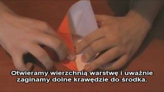 Baw się z nami w origami  PTAK MACHAJĄCY SKRZYDŁAMI [upl. by Schouten]