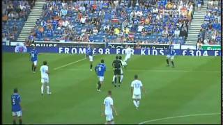 Rangers vs Malmo FF 01 Daniel Larsson Goal HQ Champions League Qualifier 260711 [upl. by Emlyn236]