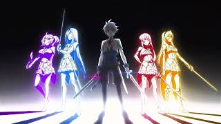 『4KHDR』Undefeated Bahamut Chronicle  OP  Opening  Creditless [upl. by Swinton109]