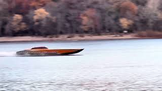 Fast Boat on St Croix River Stillwater Minnesota [upl. by Tekla913]