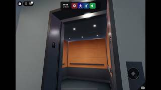 Generic Hydraulic Elevator  AKCab Evergreen Shopping Center ROBLOX [upl. by Steffen]