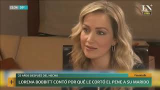 Lorena Bobbitt respondió si le volvería a cortar el pene a su marido  INFO [upl. by Ernaline69]