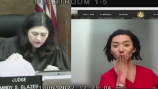 Full video Nikita Dragun in MiamiDade bond court [upl. by Wobniar]