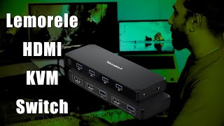 LEMORELE HDMI KVM SWITCH 2024 [upl. by Walker876]