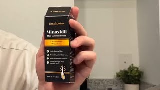 Full Review of the Minoxidil Hair Serum [upl. by Caye]